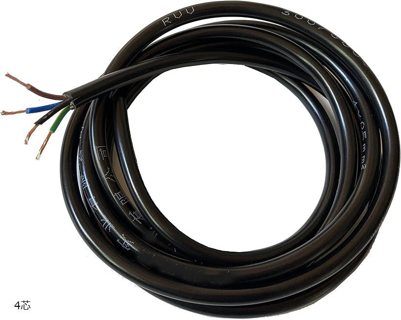 バイク 配線コード 2m 定番の太さ 0.5立方ミリ ハーネス 被覆タイプ 配線スッキリ DIY バイクいじり 4芯