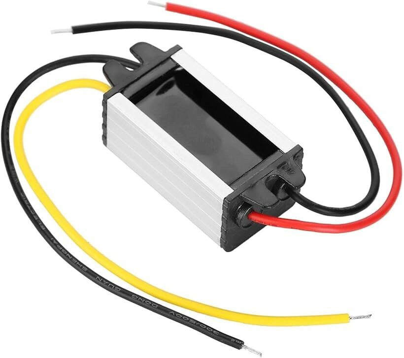 降圧 コンバーター 5A 車 電圧 電流 電源 小型 変換 アダプター 24v - 12v dc-dc (DC(24V＞12V))