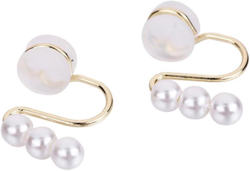 イヤリング レディース ノンホールピアス パール フェイクピアス 痛くない 可愛い おしゃれ 結婚式 誕..