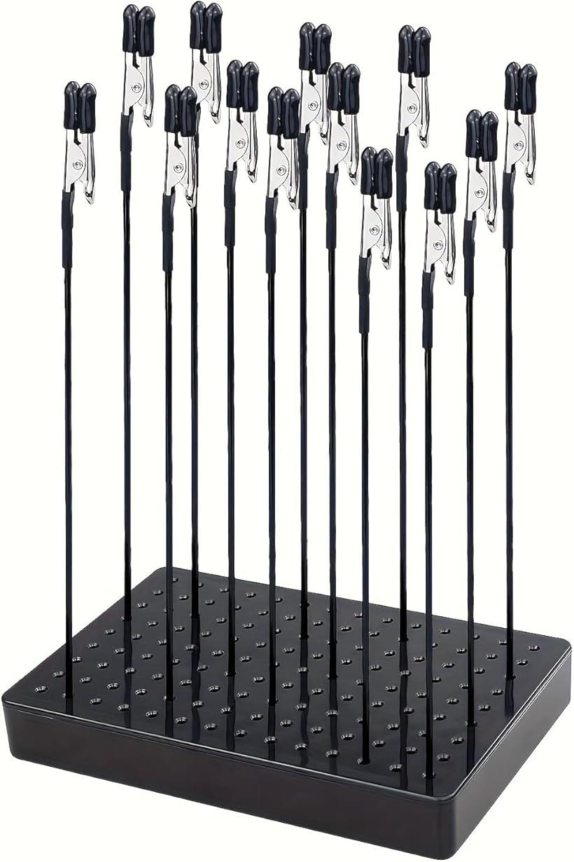 プラモデル用 ペインティングスタンド クリップ10本付き 塗装用