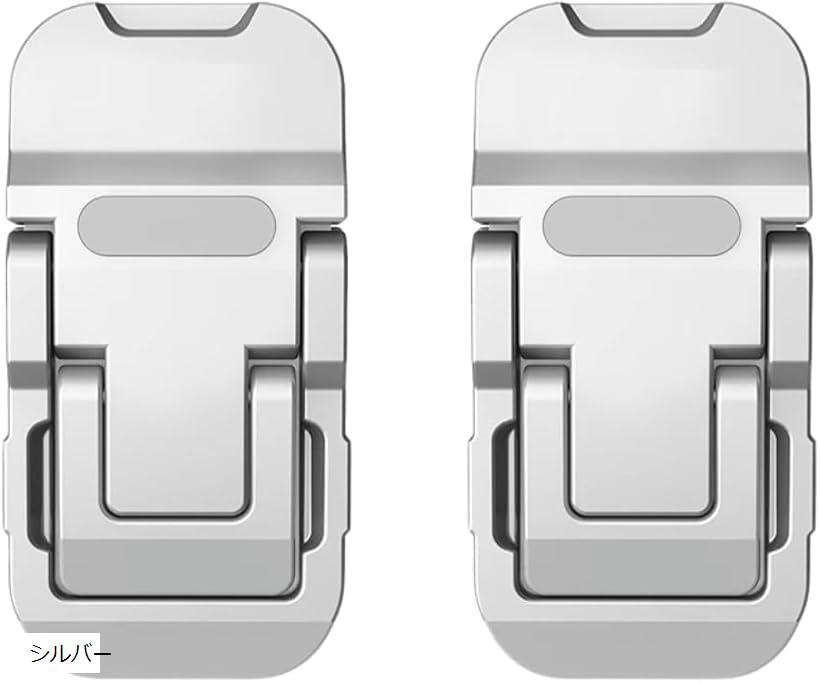 ノートpc スタンド ノートパソコンスタンド 折りたたみ式 3パターン角度調整 2個セット シルバー