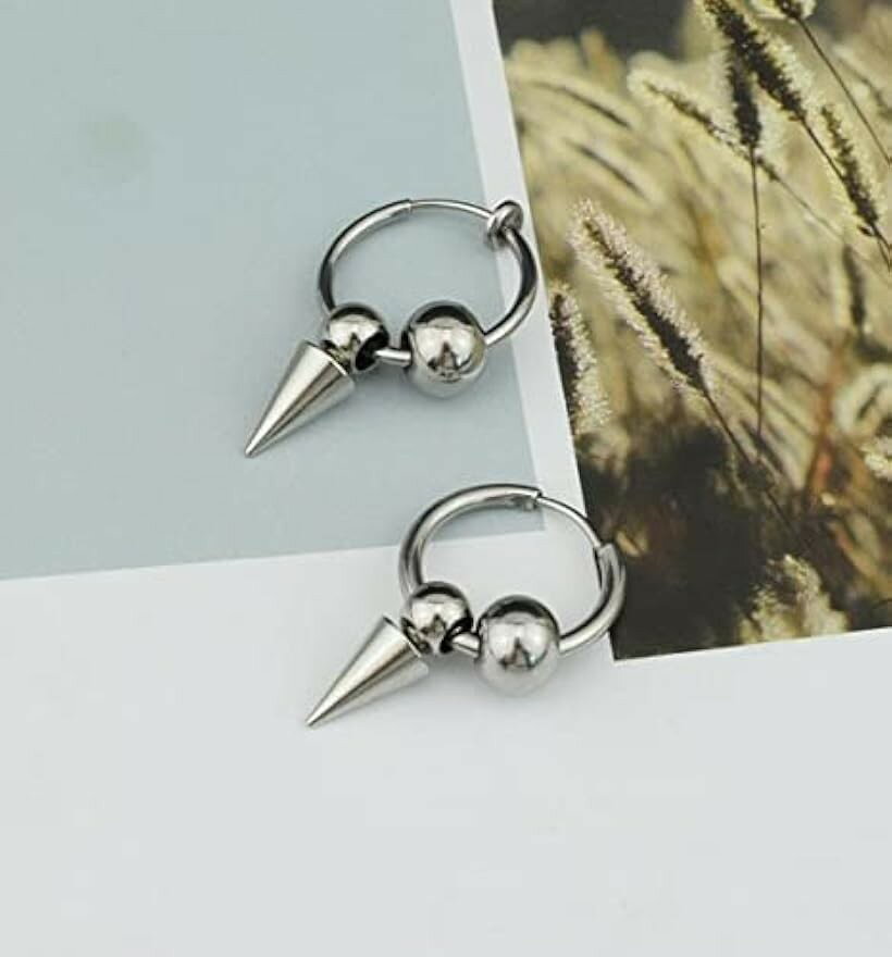 スパイク ボール付き リング お洒落 ステンレス 人気デザイン 韓国アクセサリー メンズ レディース ピアス
