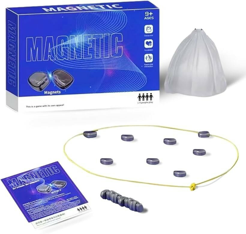 磁石ゲーム マグネットボードゲーム テーブルゲーム 論理的思考 手軽に遊べるパーティゲーム