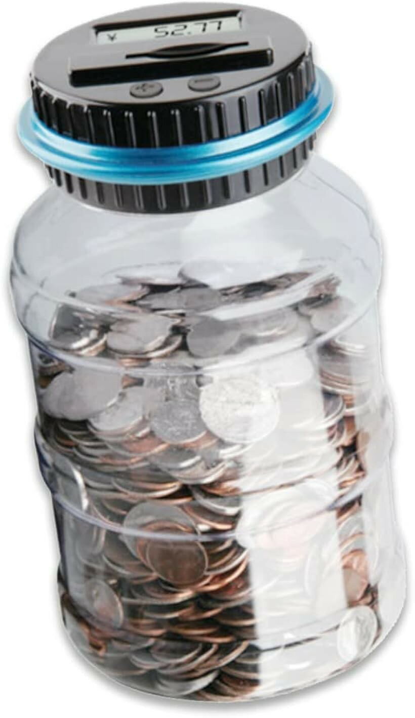 貯金箱 デジタル カウント 機能付