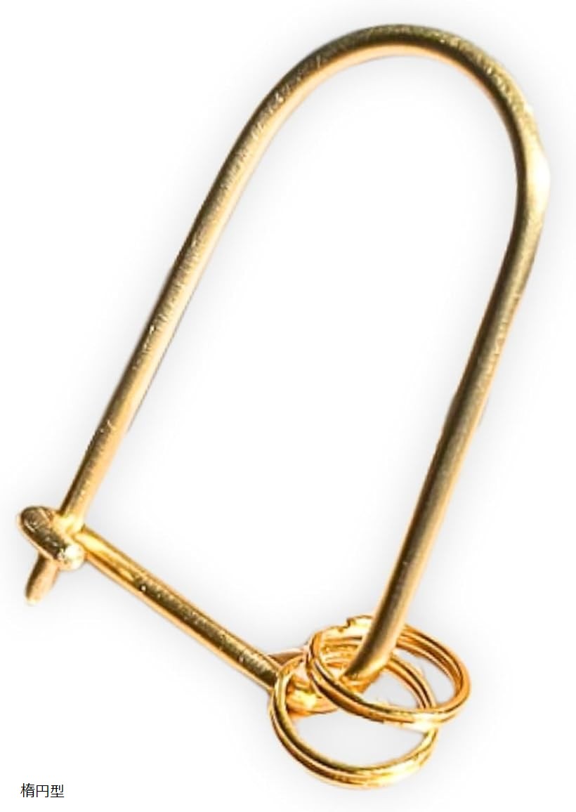 VJBUSSAN CO． LTD TOggleFactory 真鍮製 カラビナ おしゃれ 丸型 キーホルダー メンズ レディース ベ..