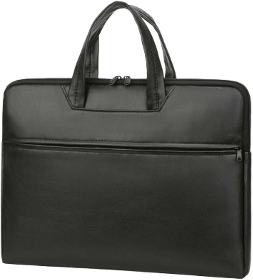 ビジネスバッグ メンズ 2way 大容量 トートバッグ リクルートバッグ PU カバン 撥水 自立 PC収納 出張 軽量 就活バッグ