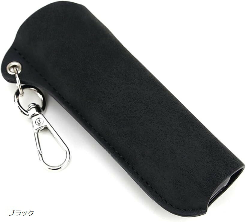 ケースコンパチブル Ploom Aura用 レザーケース PUレザー製 ソフトカバー 収納保護ケース フック付き ..