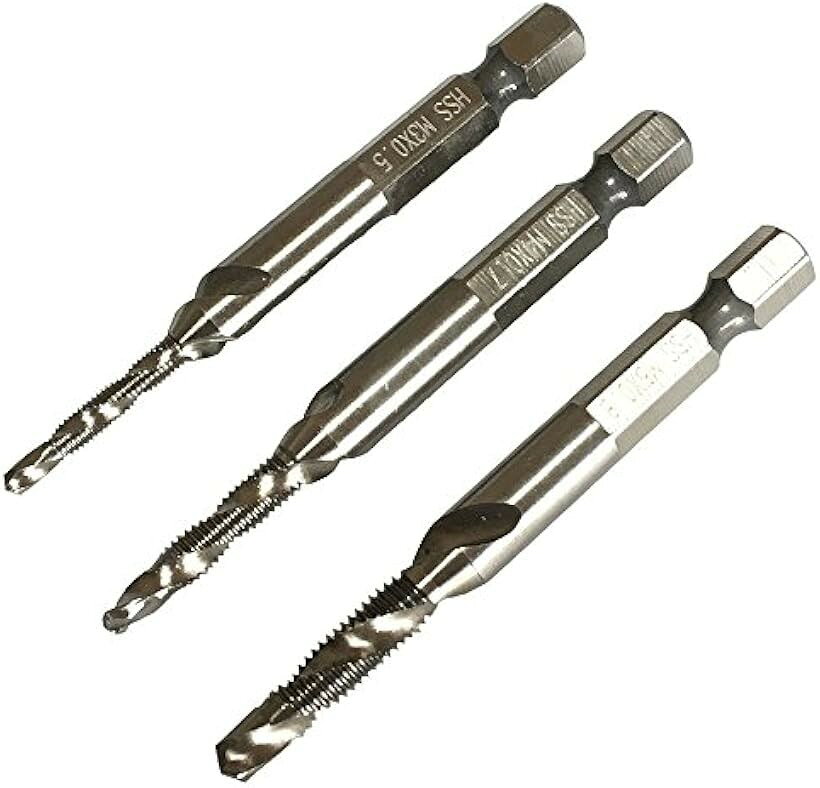 互換品 ドリル タップ セット (M3-M5 各1本)