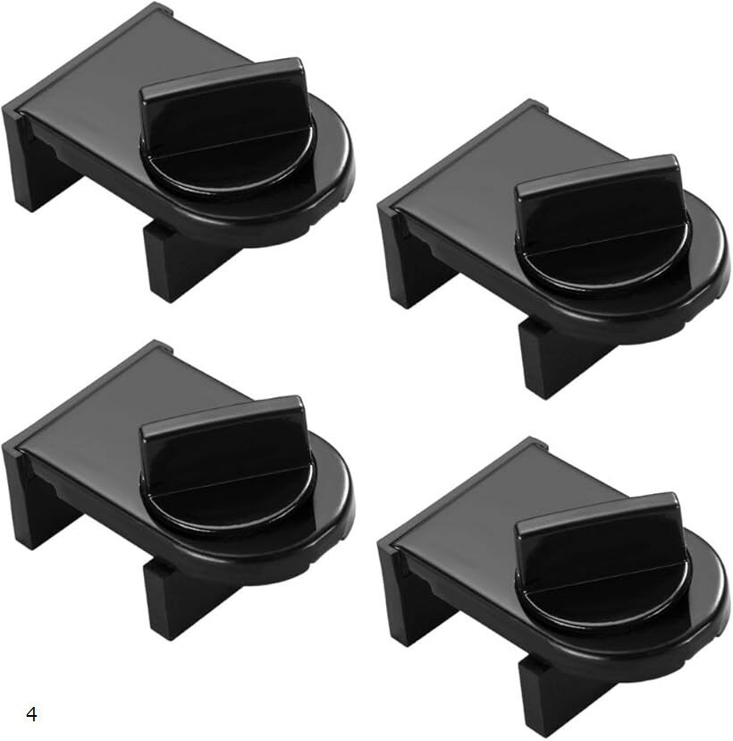 窓 ロック サッシ ストッパー 子供 鍵 引き戸 ドア 網戸 防犯 強力 補助錠 4