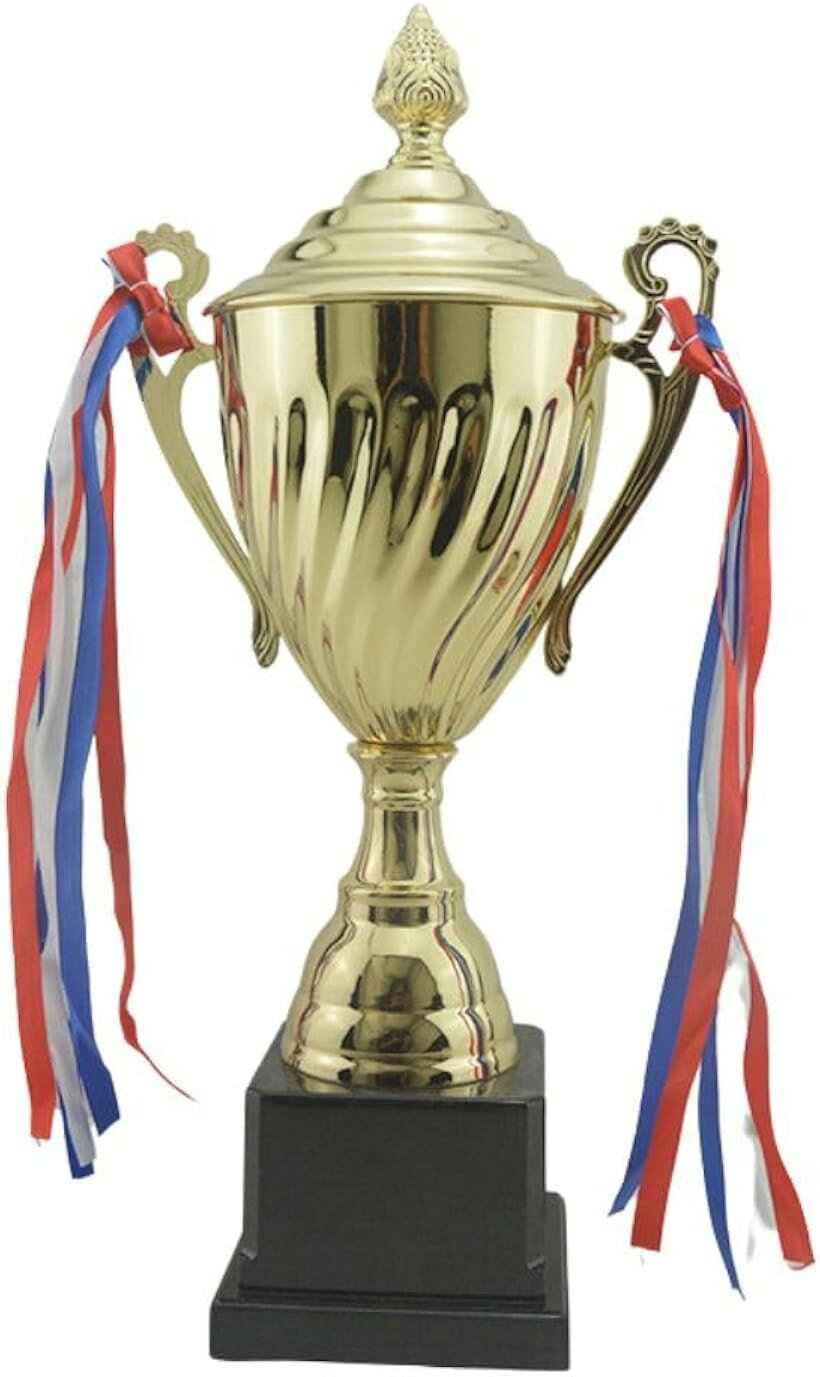 Rakuten - トロフィー カップ 優勝カップ 表彰 お祝い スポーツ ゴルフ 大会 ゴールドカップ 金属 コンペ 記念品 豪華賞品