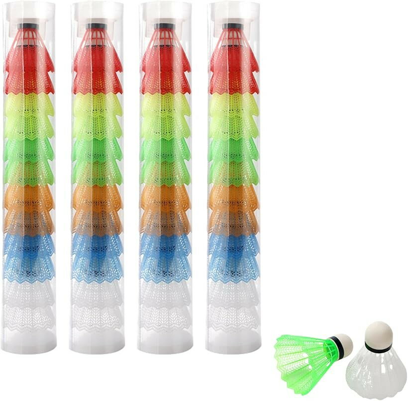 シャトル 野球 バッティング 練習 羽 バドミントン ミート 48個セット