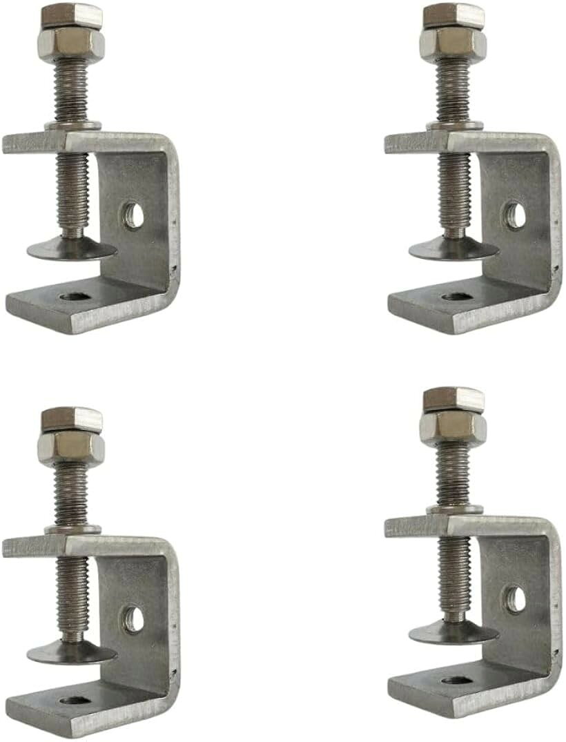 Rakuten - クランプ 工具 c型クランプ ミニクランプ 小型 固定具 ステンレス製 作業用 開口部30mm 4個セット
