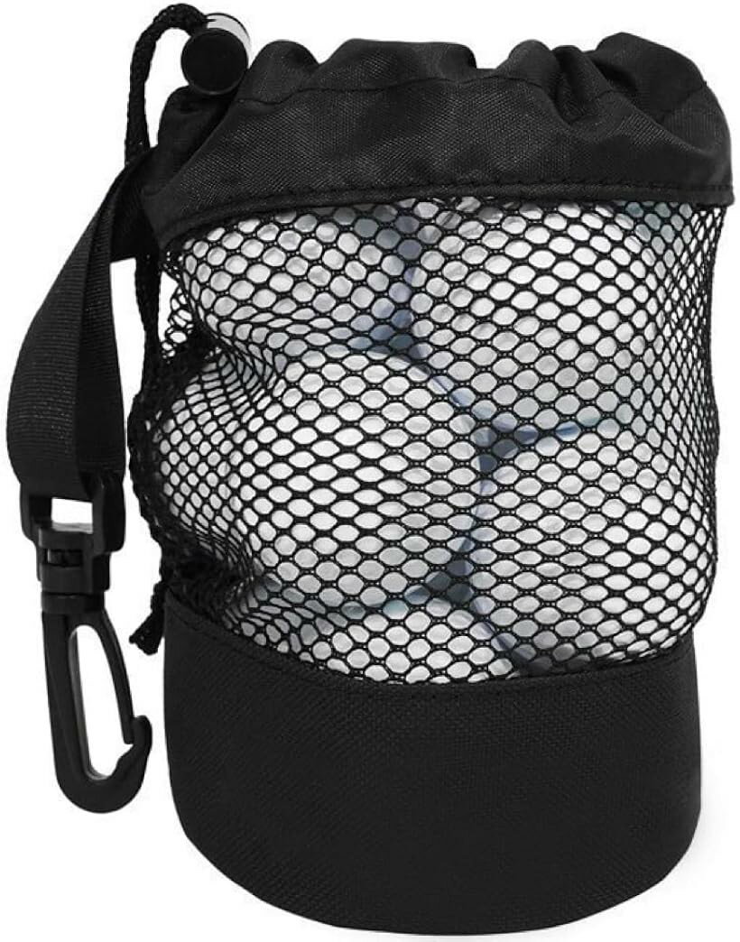 ゴルフボールケース ゴルフボール入れ ポーチ バッグ ホルダー 収納袋 大きい メッシュ