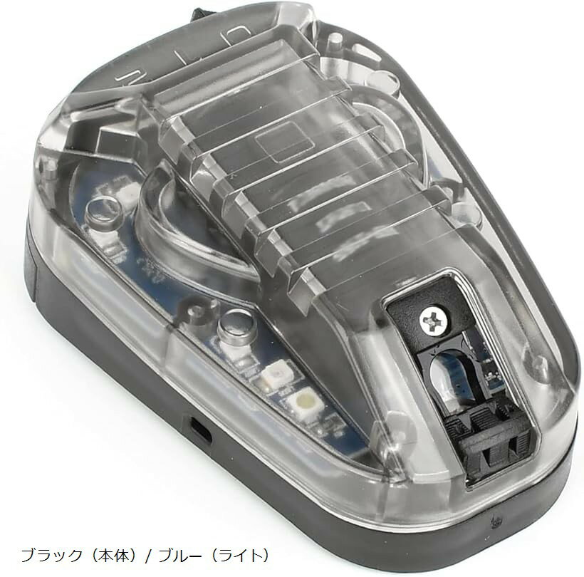 サバゲーヘルメットライト HEL-STAR6 GEN3 シグナルライト IR機能 LED ミリタリー ...