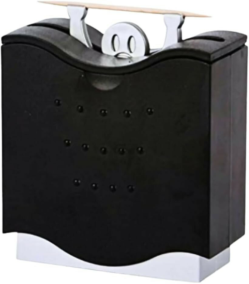 「食卓を楽しく・おしゃれに」卓上に笑顔を運ぶ爪楊枝ホルダー。笑顔のキャラが爪楊枝を持ち上げる。そのおもしろさで生活感が薄くなり、おしゃれ感がグッとUPするスグレモノ。毎日過ごすダイニングにおしゃれ感を運んでくれる便利なおもしろ雑貨。「ほこり...