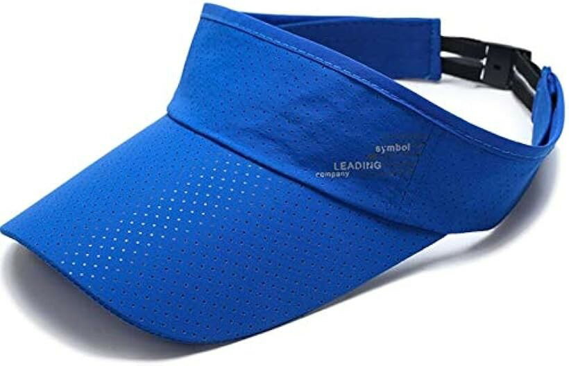 Other - パンダストア スポーツ サンバイザー ランニング ゴルフ キャップ 帽子 吸汗速乾 UVカット 日焼け防止 メンズ レディース 紫外線対策 軽量 ブルー (ブルー)