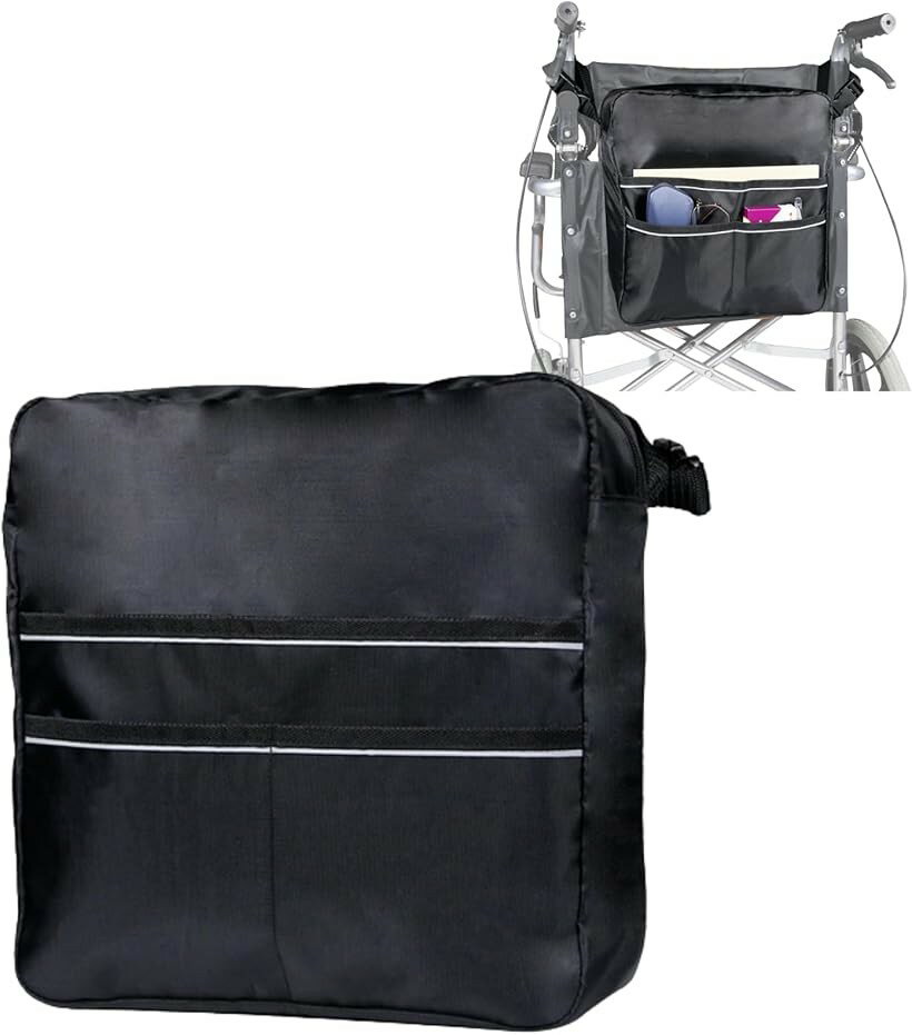 車椅子 バッグ 車椅子バッグ 車いす掛け袋 車いす用収納かばん 収納バッグ 高齢者 撥水 大容量 小物入..