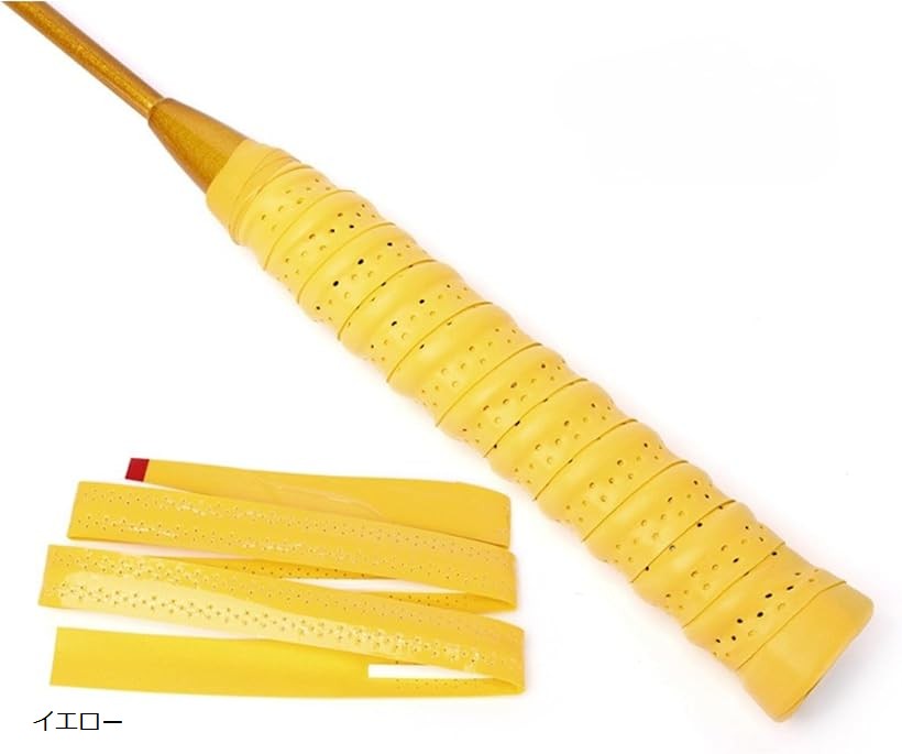 ジーティアモ グリップテープ 5本セット テニス 滑り止め 通気性 バドミントン テニスラケット ゴルフ ..