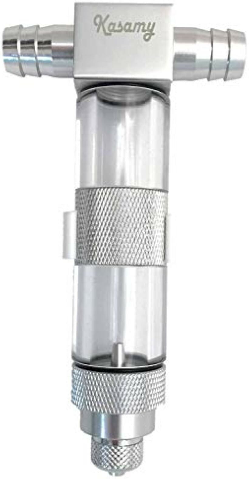 Water Management Related - 水槽用 CO2 拡散器 インライン型 ディフューザー 外部 強制添加 12/16 ホース用 (12/16)