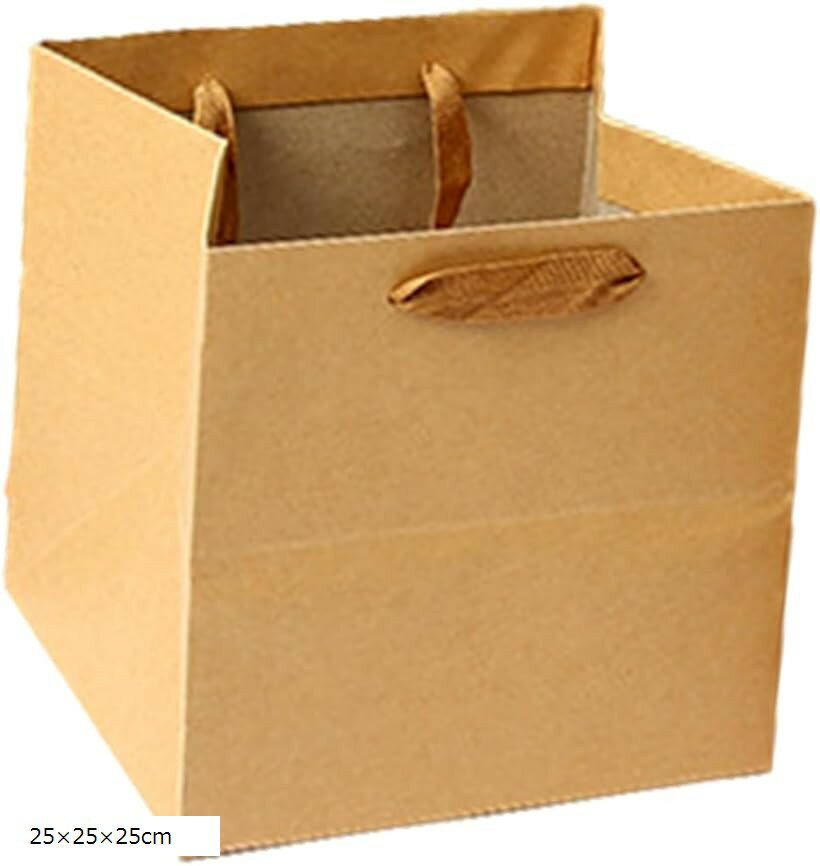 幅広の内容物をまっすぐ入れられるマチ付き紙袋。大切な方への贈り物を、手軽にかつおしゃれにラッピングできます。お得な5枚セットです。幅広の内容物をまっすぐ入れられるマチ付き紙袋。大切な方への贈り物を、手軽にかつおしゃれにラッピングできます。お得な5枚セットです。シンプルなデザインで、耐久性がいいクラフト紙を用いているため、繰り返しご利用頂けます。お花やケーキなどの幅広のグッズ収納に役立ちます。プレゼント、手みやげ、お菓子や小物、クリスマス、ハロウィン、バレンタイン、誕生日、父の日、母の日などの贈り物の際や、業務用として、雑貨店、パン屋、ケーキ屋、花屋のショップ袋としても使えます。※ 他ネットショップでも併売しているため、ご注文後に在庫切れとなる場合があります。予めご了承ください。※ 品薄または希少等の理由により、参考価格よりも高い価格で販売されている場合があります。ご注文の際には必ず販売価格をご確認ください。※ 沖縄県、離島または一部地域の場合、別途送料の負担をお願いする場合があります。予めご了承ください。※ お使いのモニタにより写真の色が実際の商品の色と異なる場合や、イメージに差異が生じることがあります。予めご了承ください。※ 商品の詳細（カラー・数量・サイズ 等）については、ページ内の商品説明をご確認のうえ、ご注文ください。※ モバイル版・スマホ版ページでは、お使いの端末によっては一部の情報が表示されないことがあります。すべての記載情報をご確認するには、PC版ページをご覧ください。