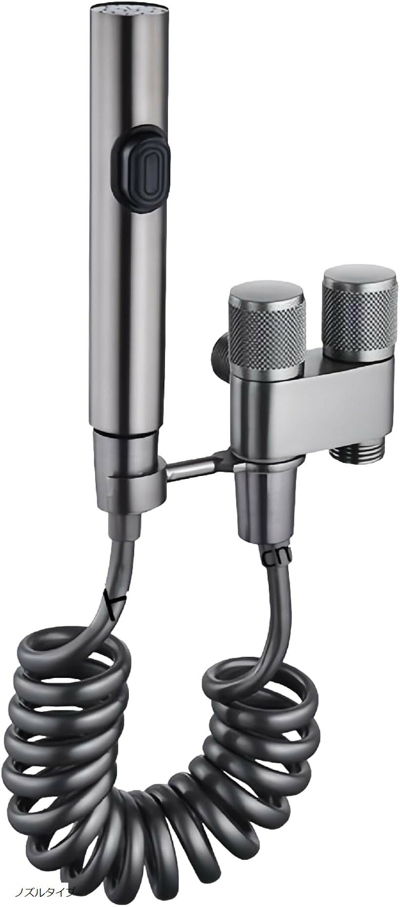 トイレ掃除用 ノズルセット シャワーヘッド 便器洗浄 高水圧 洗浄セット 分岐水栓付き 節水 水流調整 簡易水洗用 浴室用 屋外用 多機能 ノズルタイプ