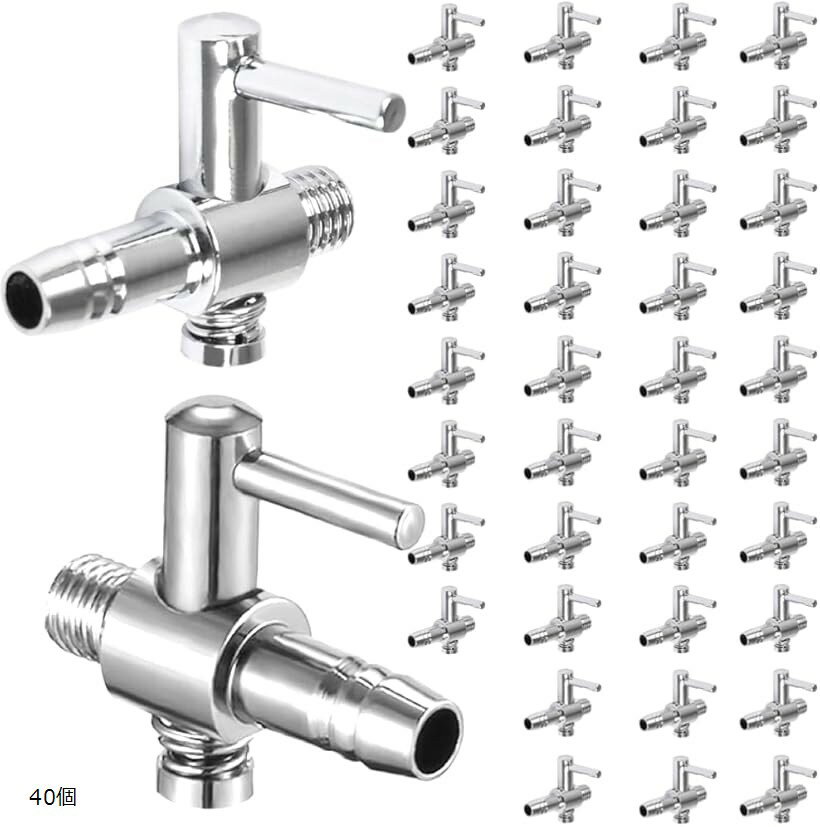 【楽天ランキング1位入賞】レバーバルブ 一方コック エアチューブ用 ステンレス 4mm エアー調整 エア調..