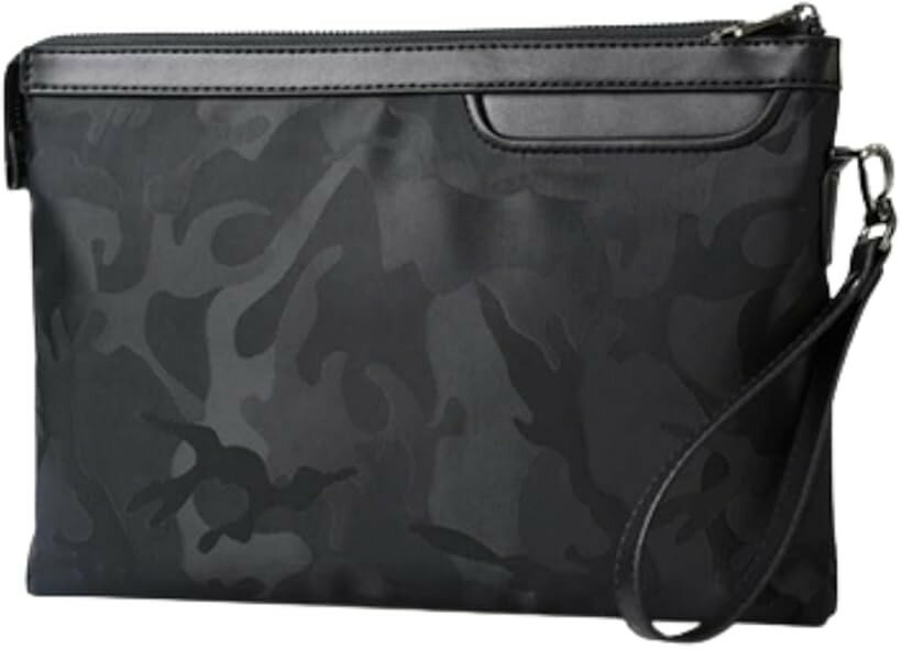 클러치 가방 세컨드 가방 남성 결혼식 작은 정장 컴팩트 클러치 PU 가죽 위장 심플