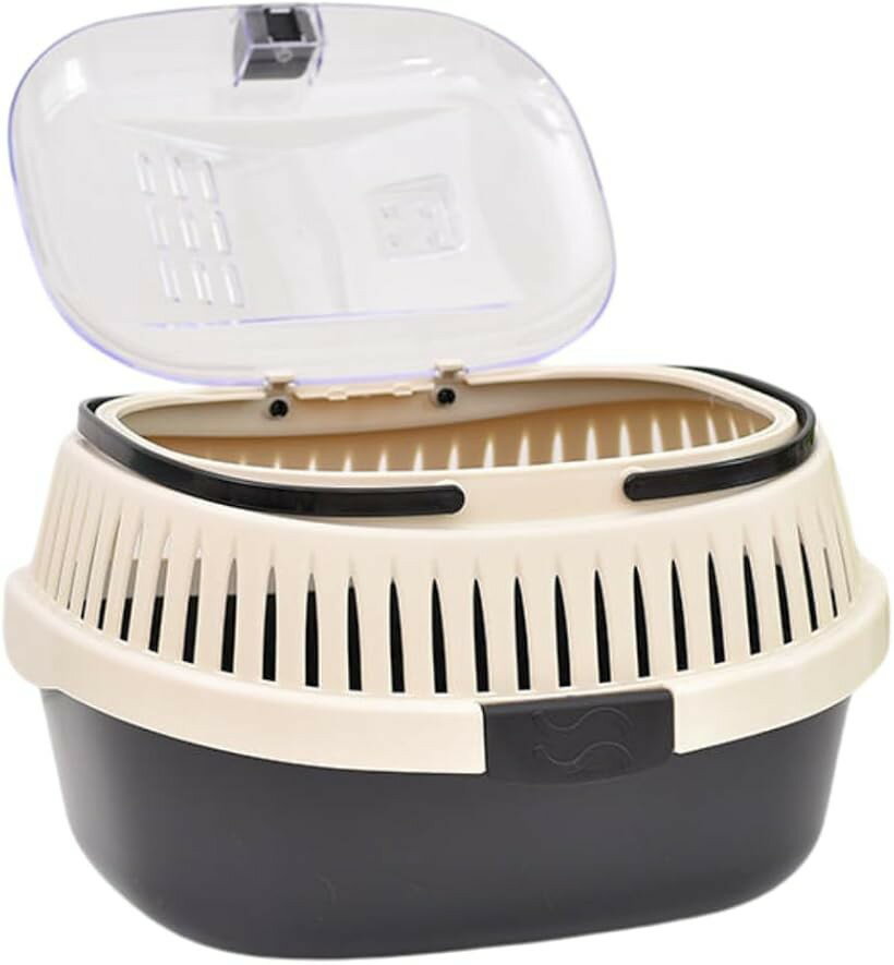 小動物 おでかけケージ 持ち運び キャリー 移動用 ハムスター モルモット ペット プラスチック