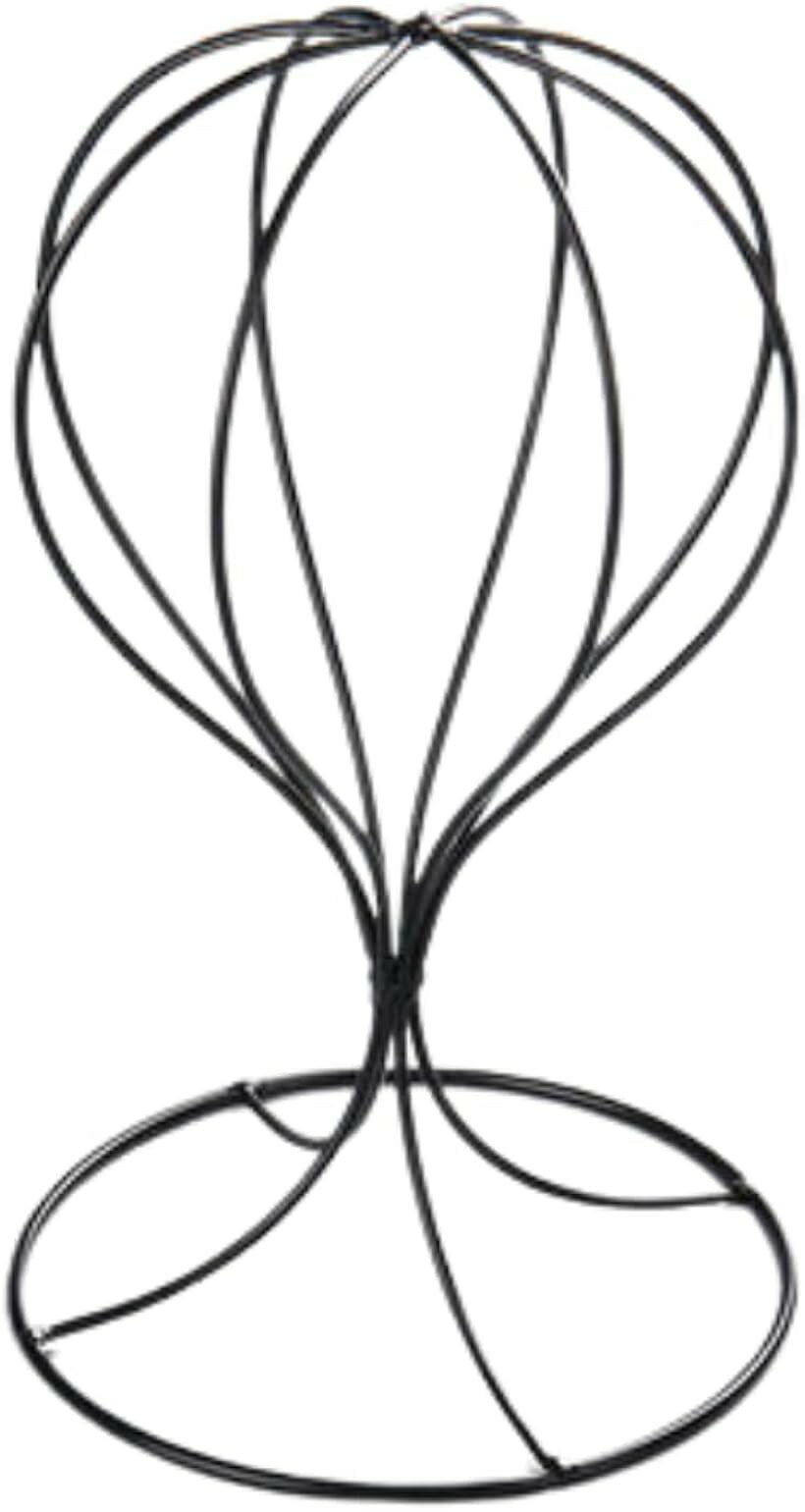 帽子スタンド アイアン 卓上 ハット ウィッグ 帽子置き おしゃれ ディスプレイ 什器 1個