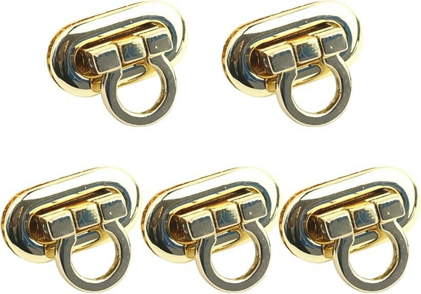 Rakuten - リング型 留め具 パーツ ハンドメイド 製作 (ゴールド, 5個セット)