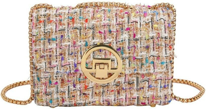 ショルダー チェーンバッグ 小さめ かわいい ミニ コンパクト(4.0)