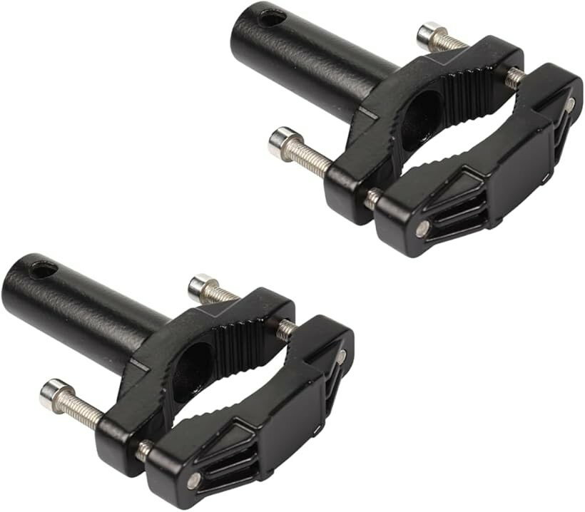 バイク フォグランプ ステー 取り付けステー アルミブラケット 固定 2-5.5cm 2個