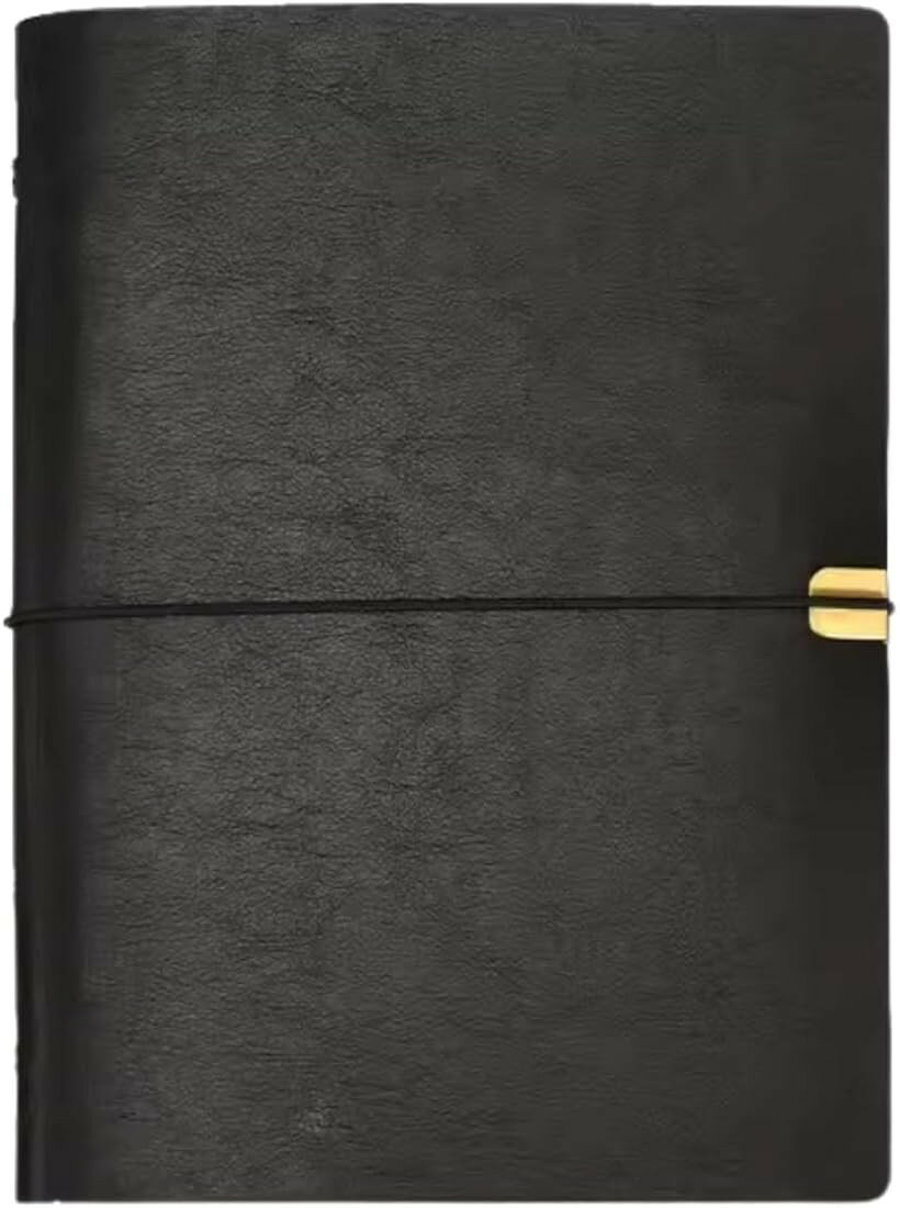 ビジネス手帳 革 メモ帳 リング A5スタンダードタイプ オフィスビジネス用品 高級PUレザー 6穴リング