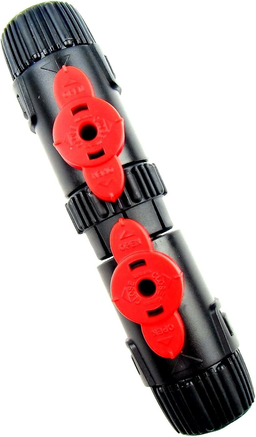 ダブルタップ コネクター 2種類から選べる 12/16mm 16/22mm 水槽 ホース ジョイント 12/16mm用 (12/16mm用)