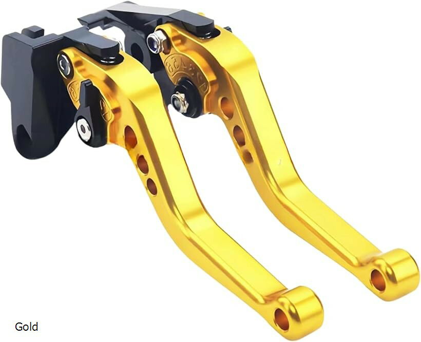 互換品 クラッチレバー ブレーキレバー 可倒式 左 右 交換 honda グロム cb cbr250r 125 モンキー125 マグナ50 cbr400r cb125r cb250r cb250f Gold