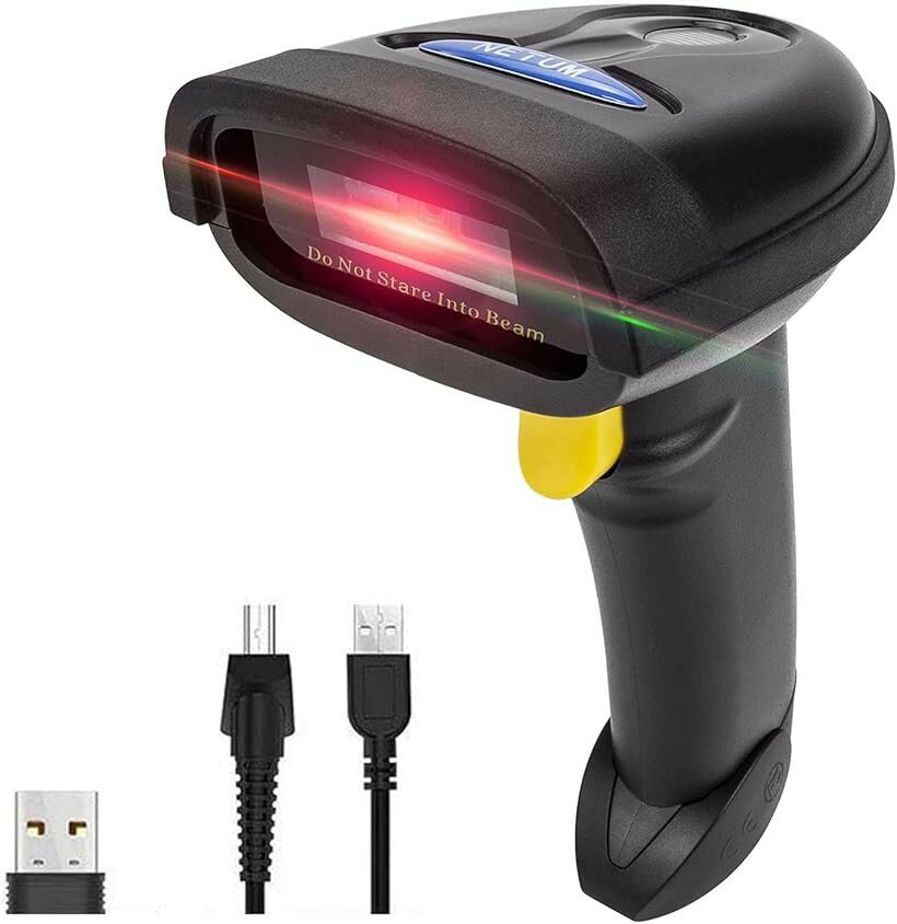 2D Barcode - ブルートゥース2D QRバーコードスキャナ、ブルートゥース機能および2.4GHzワイヤレス＆有線接続に対応、スマートフォン、タブレット、PC、1Dバーコードリーダー、Windows、Mac、Android、iOSで動作