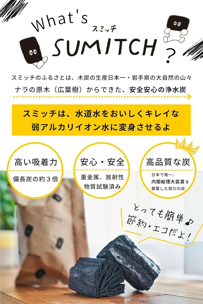 アルカリイオン整水器 浄水器 ポット 浄水炭 4個セット (4個セット)