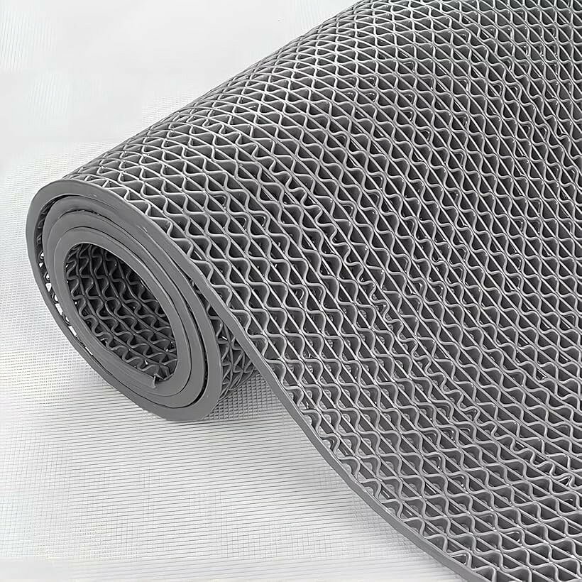業務用滑り止めマット PVC ゴムマット 歩行滑り止めマット 厚さ4.5mm 透水マット ...