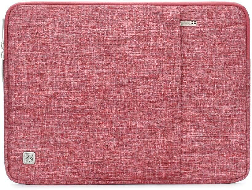 13.3インチ PCインナーバッグ 防水 マックブックケース ラップトップ ノートパソコン レッド (レッド, 13-14インチ/ Surface Lapt)