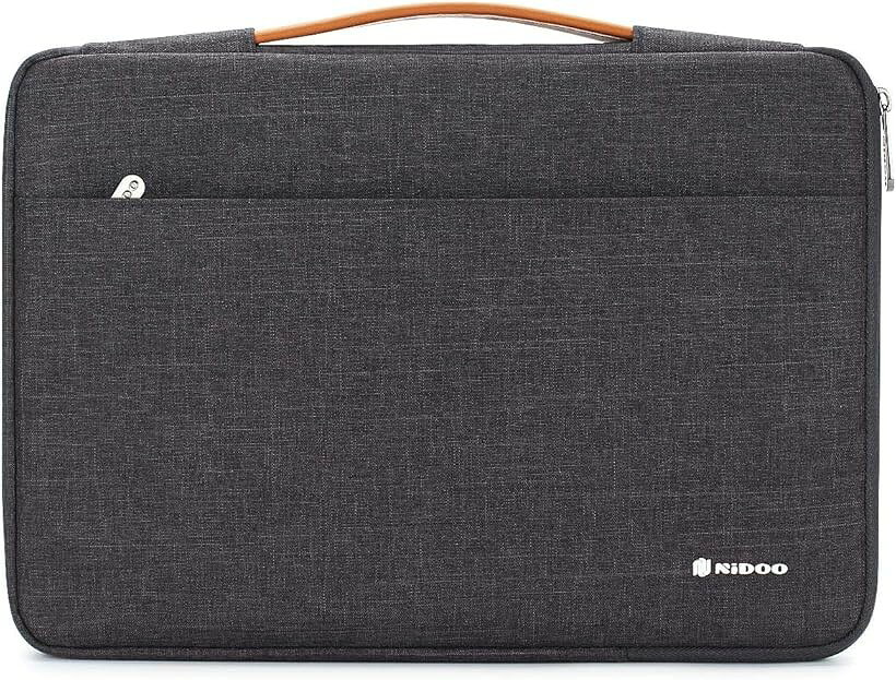 14インチ ビジネスバッグ ラップトップスリーブケース 15 Surface Laptop 3 / Chromebook ThinkPad P14s T14s L14 Gen 2 (ダークグレー, 14インチ)