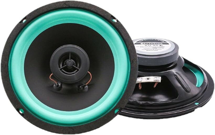 16cm 車 スピーカー カーオーディオ サブウーファー カースピーカー speaker 160W 6.5インチ 16.5cm 2個 (6.5インチ)