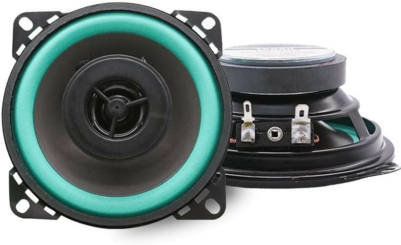 Speaker - スピーカー カーオーディオ サブウーファー 車 speaker オーディオスピーカー ハイゼットジャンボ 50W 150W 2個 4インチ (10cm)