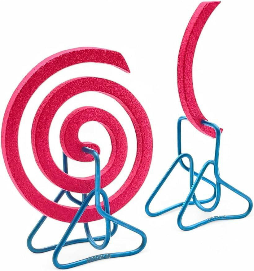 クロックヘッド 蚊取り線香ホルダー 2個セット 吊り下げ対応 オーストラリア製 (2個セット, Small)