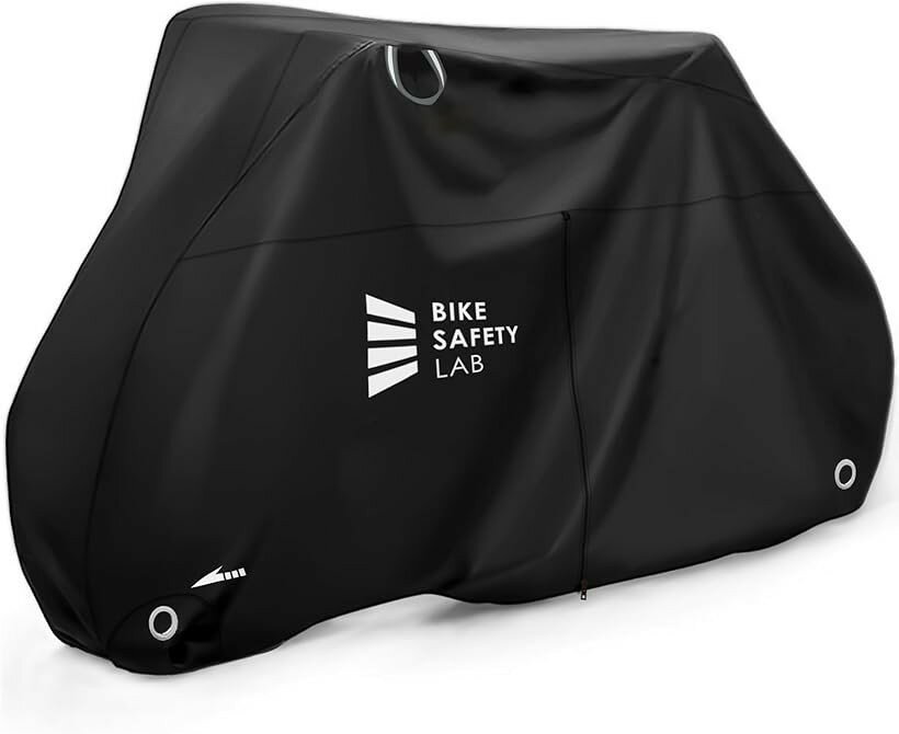 バリエーションコード : 2bu5q0d5cx商品コード2buhd246tu商品名厚手自転車カバー サイドファスナーモデル 大人用自転車 高耐久生地 前後ロックホール 耐水 PUコート UVカット 風飛び防止バックルブランドBike Safety Labカラーブラック/420D電動自転車のバッテリー取り外し時やカバーをかけるときや便利なサイドファスナーモデル。実力派の厚手生使用モデル。高品質の420デニールオックスフォード生地を使用し、高い保護性能と耐久性で長く使えるカバー。さらに色あせに強い「糸先染め」生地を使用。シリーズ累計販売数1万個突破。長く安心してご利用いただける選ばれる自転車カバーです。日本の会社による企画・販売商品。(製造国: 中国) PL保険加入済み。日本国内で検品を実施、品質の向上に努めています。厚手の420デニールオックスフォード生地使用。高い保護力と耐久性。一般的な420デニール生地よりも丈夫で耐久性の高い密度もしっかりの125GSM。自転車用のカバーとして上位クラスの丈夫な生地。自転車を守るのに最適です。高い耐水性と耐紫外線性能 | ダブルステッチで縫い上げとPUコーティング。裏面もしっかりコーティングを施し、高い耐水性と耐紫外線性能を実現。雨、雪、風、ほこり、紫外線などの環境の影響に対して高い保護力。使いやすさにも配慮 | カバーの前後が分かりやすい矢印のプリントとハンドル部分のストラップ。取り付け時に迷いません。風によるバタつきを軽減 | 生地の重量と、前後2ヶ所のバックルによりバタつきが少なく風に強いカバーです。サイズ: 198 x 110 x 70 cm / 24～28インチまでの自転車に対応（対応目安: 全長190cm程度までの自転車）＊ 後カゴ、幼児座席付の自転車には利用できません。※ 他ネットショップでも併売しているため、ご注文後に在庫切れとなる場合があります。予めご了承ください。※ 品薄または希少等の理由により、参考価格よりも高い価格で販売されている場合があります。ご注文の際には必ず販売価格をご確認ください。※ 沖縄県、離島または一部地域の場合、別途送料の負担をお願いする場合があります。予めご了承ください。※ お使いのモニタにより写真の色が実際の商品の色と異なる場合や、イメージに差異が生じることがあります。予めご了承ください。※ 商品の詳細（カラー・数量・サイズ 等）については、ページ内の商品説明をご確認のうえ、ご注文ください。※ モバイル版・スマホ版ページでは、お使いの端末によっては一部の情報が表示されないことがあります。すべての記載情報をご確認するには、PC版ページをご覧ください。・高い保護力 - 丈夫で耐久性の高い厚手の420または600デニールオックス生地を使用。丈夫な生地で、大事な自転車を守るのに最適です。・風によるバタつきを軽減 - 厚手の生地は重量があり、風によるバタつきが少ないメリットもあります。・ダブルステッチ縫い上げ、PUコートをカバーに施し、防水性と耐紫外線性能を高めています。雨、雪、風、ほこり、紫外線などの環境の影響に対して高い保護力で守ります。・前輪、後輪部の2ヶ所にロック取り付け用ホール - ワイヤー、チェーン、U字ロックが利用可能なロックホールを前後に用意。スレンレス製で錆びにくい。・風によるバタつきを抑えるバックル - バックルは前後2ヶ所で強風から守ります。・ハンドルの位置を示す反射素材のストラップは、カバーの前後をわかりやすくし、自転車から取り外す時にも役立ちます。・矢印のマークがプリントされており、前後を判別しやすくなっています。・収納に便利な保管袋付き。