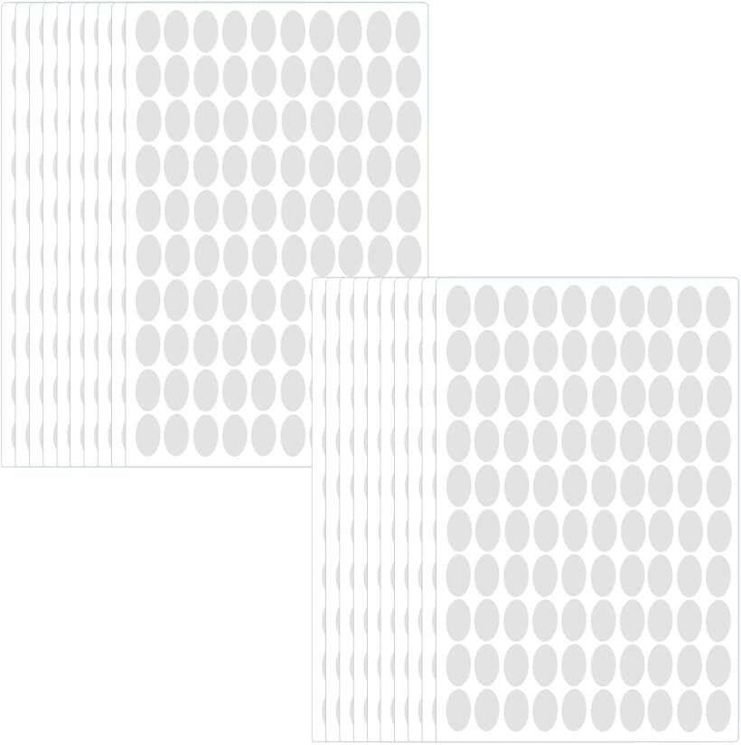 Rakuten - 封印シール 封かん ギフトシール 楕円 丸 透明 クリア ラッピング 業務用 (1000枚x2)