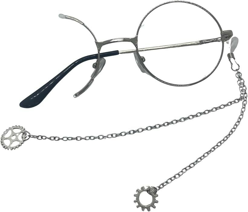 Rakuten - コスプレ モノクル 片眼鏡 執事 仮装 撮影用 度なし ユニセックス (左目， シルバー)