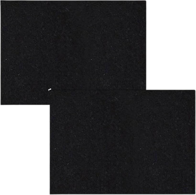樂天商城 - 書道 下敷き 習字 半紙 書道用品 フェルトマット 2枚セット (ブラック, 厚さ5mm 40cmx60cm)