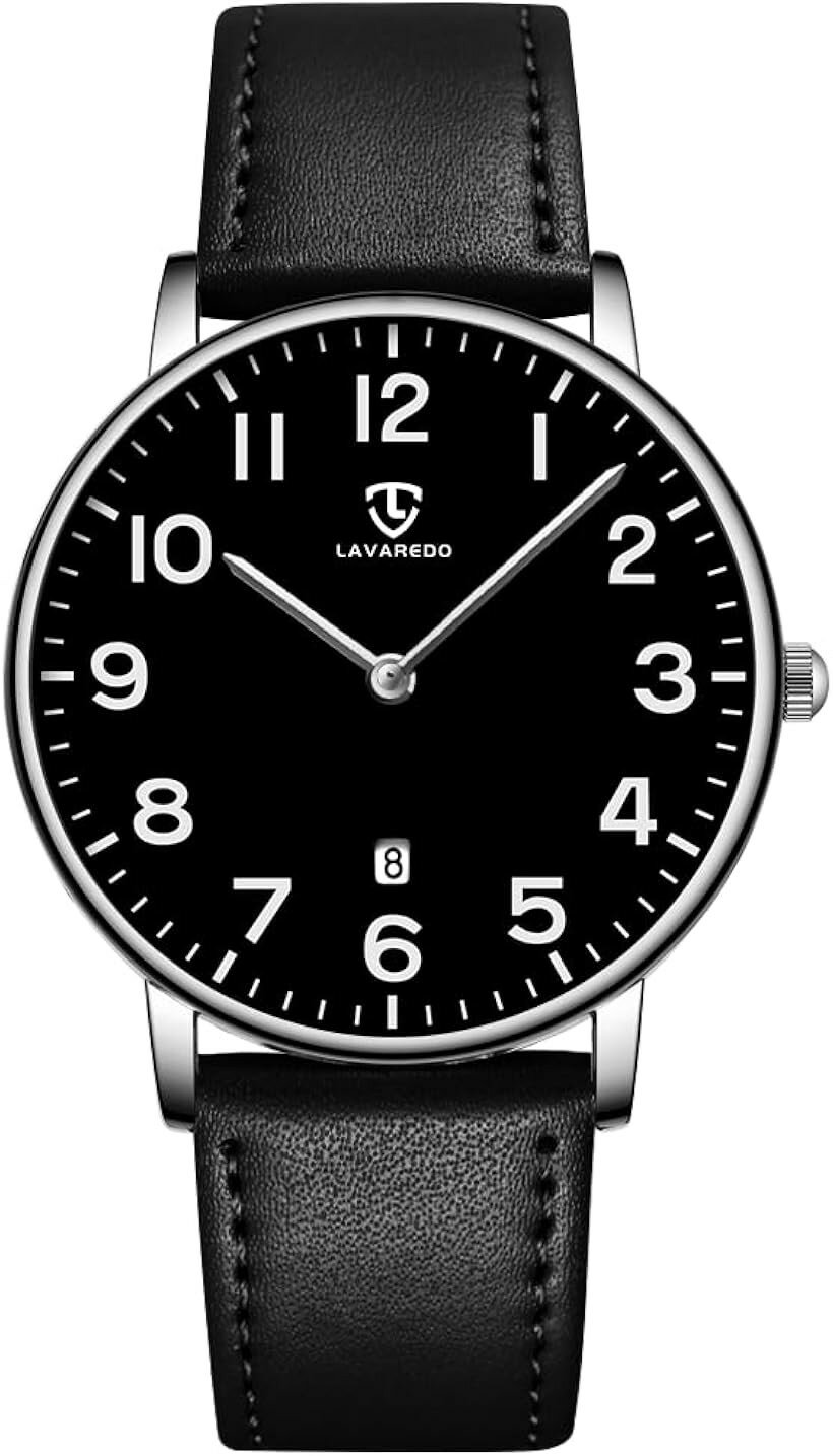 SWATCH - 腕時計 メンズ シンプル おしゃれ 薄型 カジュアル 日付表示 防水 アナログ クォーツ時計 ファッション うで時計 レディース 男女兼用 ビジネス 通勤 宴会 日常 (01-ブラックとホワイト)