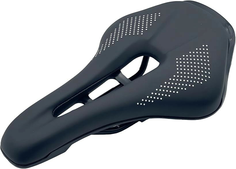 バリエーションコード : 2b9r3v4wxf商品コード2b9r1wptu9商品名サドル 自転車 サドルカバー ロードバイク クロスバイク マウンテンバイク MTB クッション 穴あきブランドshymieカラーブラックロードバイクやクロスバイク、マウンテンバイク(MTB)など様々な自転車に付け替え可能なショートタイプの穴あきサドルです。短く幅広な形状でデザインされているため前傾姿勢が取りやすく、またクッション性もあるため快適なサイクリングをサポートします。防水PUレザー製のサドルカバーのため、全天候型となっております。通勤、通学用の自転車にも最適となっています。カラー:ブラック、レッド、ブルー 適応:汎用担当スタッフによる検品と気泡緩衝材による徹底梱包をおこなっております。掲載商品の色味はできる限り実物の色味に近づけておりますが、ご覧いただく機器、モニターによって、画像の色味が異なって見える場合がございます。予めご了承ください。※ 他ネットショップでも併売しているため、ご注文後に在庫切れとなる場合があります。予めご了承ください。※ 品薄または希少等の理由により、参考価格よりも高い価格で販売されている場合があります。ご注文の際には必ず販売価格をご確認ください。※ 沖縄県、離島または一部地域の場合、別途送料の負担をお願いする場合があります。予めご了承ください。※ お使いのモニタにより写真の色が実際の商品の色と異なる場合や、イメージに差異が生じることがあります。予めご了承ください。※ 商品の詳細（カラー・数量・サイズ 等）については、ページ内の商品説明をご確認のうえ、ご注文ください。※ モバイル版・スマホ版ページでは、お使いの端末によっては一部の情報が表示されないことがあります。すべての記載情報をご確認するには、PC版ページをご覧ください。