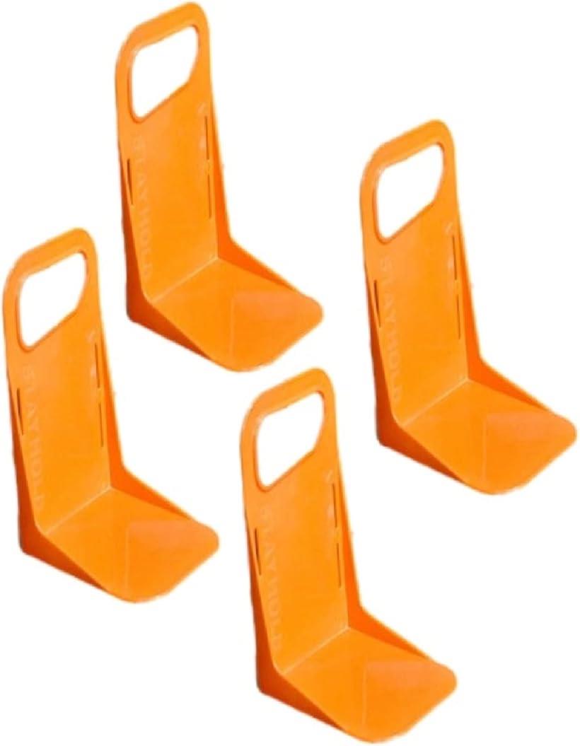 樂天商城 - 車用 荷物 固定 ストッパー トランク キーパー トランクルーム ラゲッジルーム 荷物ストッパーオレンジ4個セット (荷物ストッパーオレンジ4個セット)